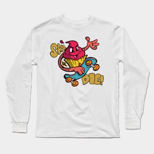 Cupcake skater Long Sleeve T-Shirt